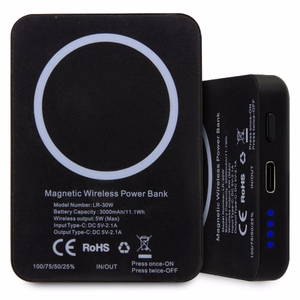 Karl Lagerfeld Ikonik MagSafe 5W 3000mAh Inductive Akupank - must