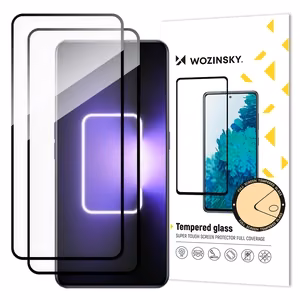 Wozinsky Full Glue Tempered Glass karastatud klaas Realme GT Neo 5 / Realme GT3 telefonile, 2 tk pakis