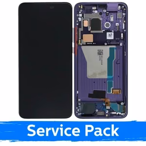 LCD ekraan, ühilduv Xiaomi Poco F2 Pro mudeliga, koos raamiga / Electric Purple / (Service Pack)