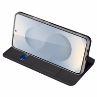 DUX DUCIS wallet ümbris SKIN PRO jaoks SAMSUNG S25 Edge must