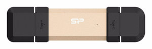 Silicon Power DS72 USB mälupulk 1 TB USB Type-A / USB Type-C 3.2 Gen 2 (3.1 Gen 2) kuldne
