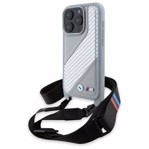 BMW M Edition Carbon Stripe & Strap iPhone 16 Pro Max Ümbris - hall