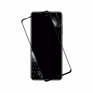 Crong 7D Nano Flexible Glass 9H kogu ekraani kattev hübriidne ekraanikaitse seadmele Xiaomi Redmi Note 10 5G