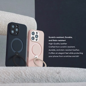 Moshi Kameleon MagSafe ümbris seadmele iPhone 16 Pro Max, tugijala funktsiooniga, Shell Pink värvitoonis