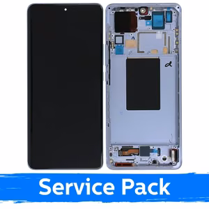 LCD ekraan ühilduv Xiaomi 12 Pro (12s Pro) raamiga / sinine / (Service Pack)