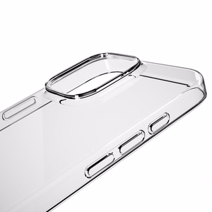 Puro 03 Nude Silicone Ümbris jaoks iPhone 16 Pro Max - Läbipaistev