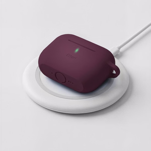 Etteri silikoonümbris AirPods Pro 3 jaoks, tume kirsipunane