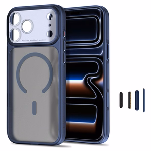 Tech-Protect MagPrime MagSafe CC ümbris mudelitele iPhone 18 Pro Max / 17 Pro Max, matt tumesinine