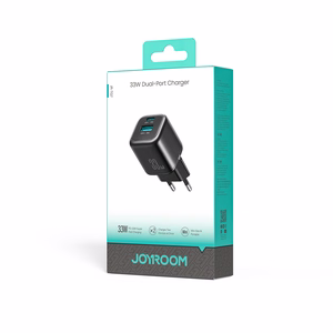 Joyroom JR-TG7 33W USB-A + USB-C seinalaadija - must