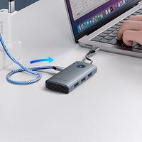 Orico PW11-5P USB-C Hub Docking Station 1x USB-A 3.0 + 2x USB-A 2.0 + 1x USB-C PD + 1x HDMI - Hall