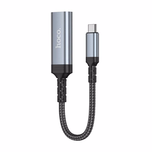 Konversioonikaabel USB C - HDMI emane Hoco 4K 30Hz 0,2 m UA43A terasehall
