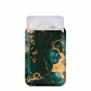 MIO Green Marble Magsafe ümbris kaardihoidjaga
