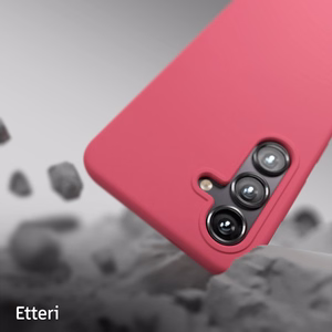 Etteri Silicone ümbris jaoks Samsung Galaxy S24 Plus raspberry