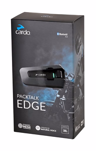 Cardo PT200001 mootorratta intercom 2 kanalit 1600 m must
