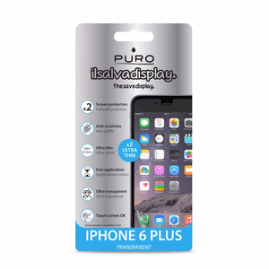 Puro ekraanikaitsekiled seadmele iPhone 6s Plus / 6 Plus, 2 tk