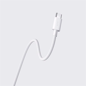 Xiaomi 3A kootud USB-C kuni USB-C kaabel (1m), valge