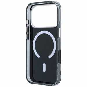Mercedes Double Layer Iconic Logo ümbris seadmele iPhone 18 Pro Max / 17 Pro Max, MagSafe-ühilduv – must
