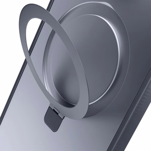 3mk Smoke Ümbris Mag&Stand jaoks Apple iPhone 16E - must