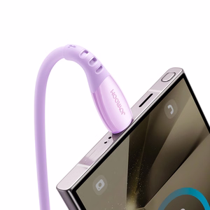 Joyroom S-A59 Vibrant Series 3A USB-A - USB-C Kaabel 1.2m - lilla