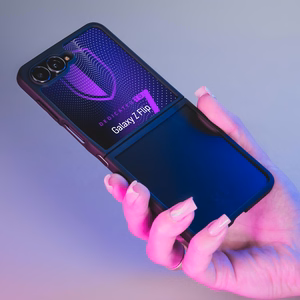 3mk Satin Armor Ümbris+ jaoks Samsung Galaxy Z Flip 7 - Läbipaistev Must