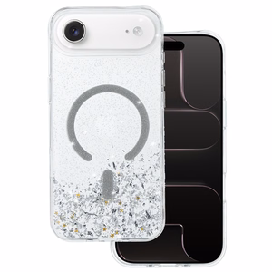 Tel Protect Moonlite Magsafe Ümbris jaoks Iphone 17 Air silver clear