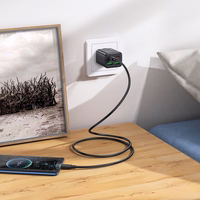 Phone Laadija Hoco USB A + USB C QC3.0 PD 3A 20W + Kaabel USB C to Lightning N52 must