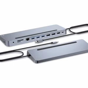 I-TEC USB-C Metal Ergonomic 4K 3x ekraanide dokk