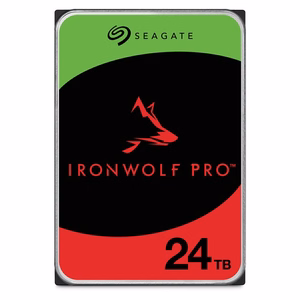 SEAGATE IronWolf Pro 24TB SATA 512 MB 7200 rpm Discs/Heads 10/20 3,5" ST24000NT002 (HDD)