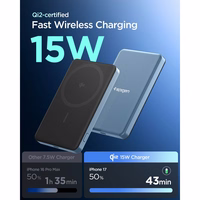 Spigen EA2205MQ Essential MagSafe 5000MAH 22.5W QI2 akupank - Navy sinine