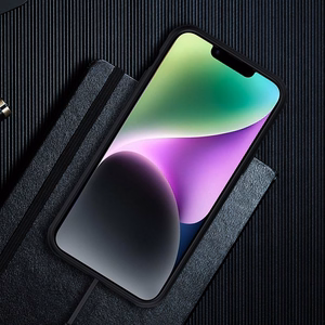 Nillkin Super Frosted Shield Pro magnetiline ümbris iPhone 14 Plus'ile MagSafe magnetiga sinine