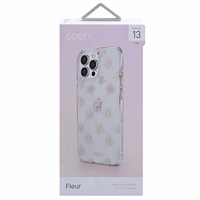 Uniq Coehl Fleur ümbris iPhone 13 Pro / iPhone 13 jaoks - roosa