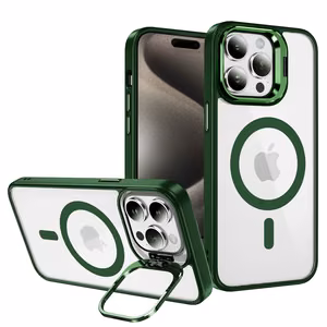 Tel Protect Kickstand Magsafe Ümbris jaoks Iphone 14 Pro Max roheline