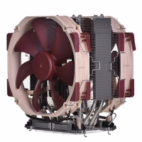 Noctua NH-U14S DX-4677 NH-U14S DX-4677 Processor Air cooler 14 cm pruun, helepruun, hõbedane