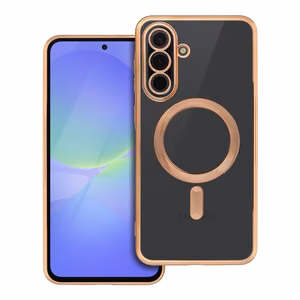 ELECTRO MAG COVER case compatible with MagSafe jaoks SAMSUNG A36 kuldne