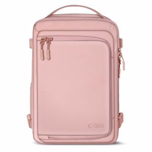 Tech-Protect Defender S50 Backpack jaoks Ryanair & Wizzar, 20L Laptop - roosa