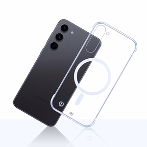 3mk Just20g MagCase jaoks Samsung Galaxy S23 5G - läbipaistev