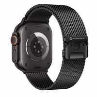 Strap to Apple Watch Forcell F-Design FA11 steel clasp 38 / 40 / 41 mm must