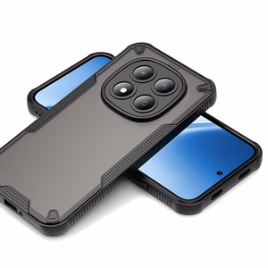 Tech-Protect vastupidav kaitseümbris Xiaomi Redmi Note 15 Pro 5G jaoks - must