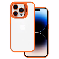 Tel Protect Kickstand Ümbris + camera glass (lens) jaoks Iphone 11 Pro oranž
