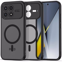 Tech-Protect MagMat MagSafe ümbris Xiaomi Poco F8 Pro jaoks - must