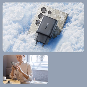 Laadija Joyroom JR-TCF23 25W USB-C + USB-C to USB-C kaabel 1.0m must