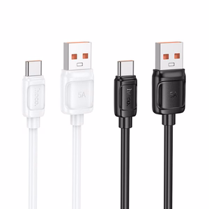 Кабель USB A to USB C Hoco PD 5A 100W 1 m X115 черный