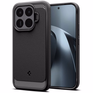 Spigen Rugged Armor ümbris Xiaomi 17T jaoks, mattmust