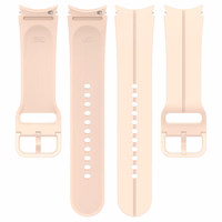 Silikoon strap jaoks SAMSUNG Watch 4 / 5 roosa (10)