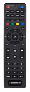 Esperanza EV106P – DVB-T2 H.265/HEVC digitaalse maapealse televisiooni vastuvõtja, must