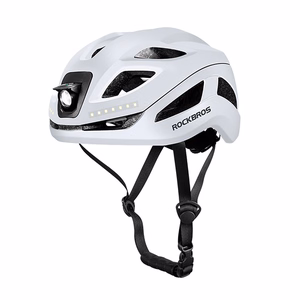 Rockbros ZK-077 jalgrattakiiver integreeritud mitmesuunalise valgustusega 57-61 cm - valge