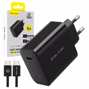 Blavec Sein laadija BC-8 GaN4 - Tüüp C - PD QC 65W 3A koos Tüüp C to Tüüp C kaabel (TCBC8G4-CB653A+CC) must