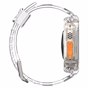 Spigen Rugged Armor Pro ümbris ja rihm Apple Watch Ultra 49 mm jaoks (läbipaistev)