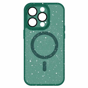 Tel Protect Magnetic Splash Frosted Ümbris jaoks Iphone 14 roheline