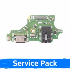 Charging Port Ühildub Huawei P20 Lite Koos Flex / Plata 100% Original (Service Pack)